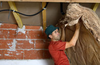 Cwrt Henri tapered roof insulation